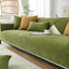Green option for the Herringbone Chenille Couch Cover – Pet-Proof Furniture Protector – gsft-9006
