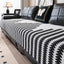Houndstooth Chenille Modular Sofa Cover for Pets - Black, Houndstooth A