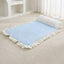 Pet Rest Mat with Bunny-Ear Pillow for Dogs and Cats
