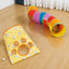 Crinkle Cat Tunnel Toy with Multiple Openings
