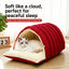 Semi-Enclosed Cat & Dog Bed with EPE Foam