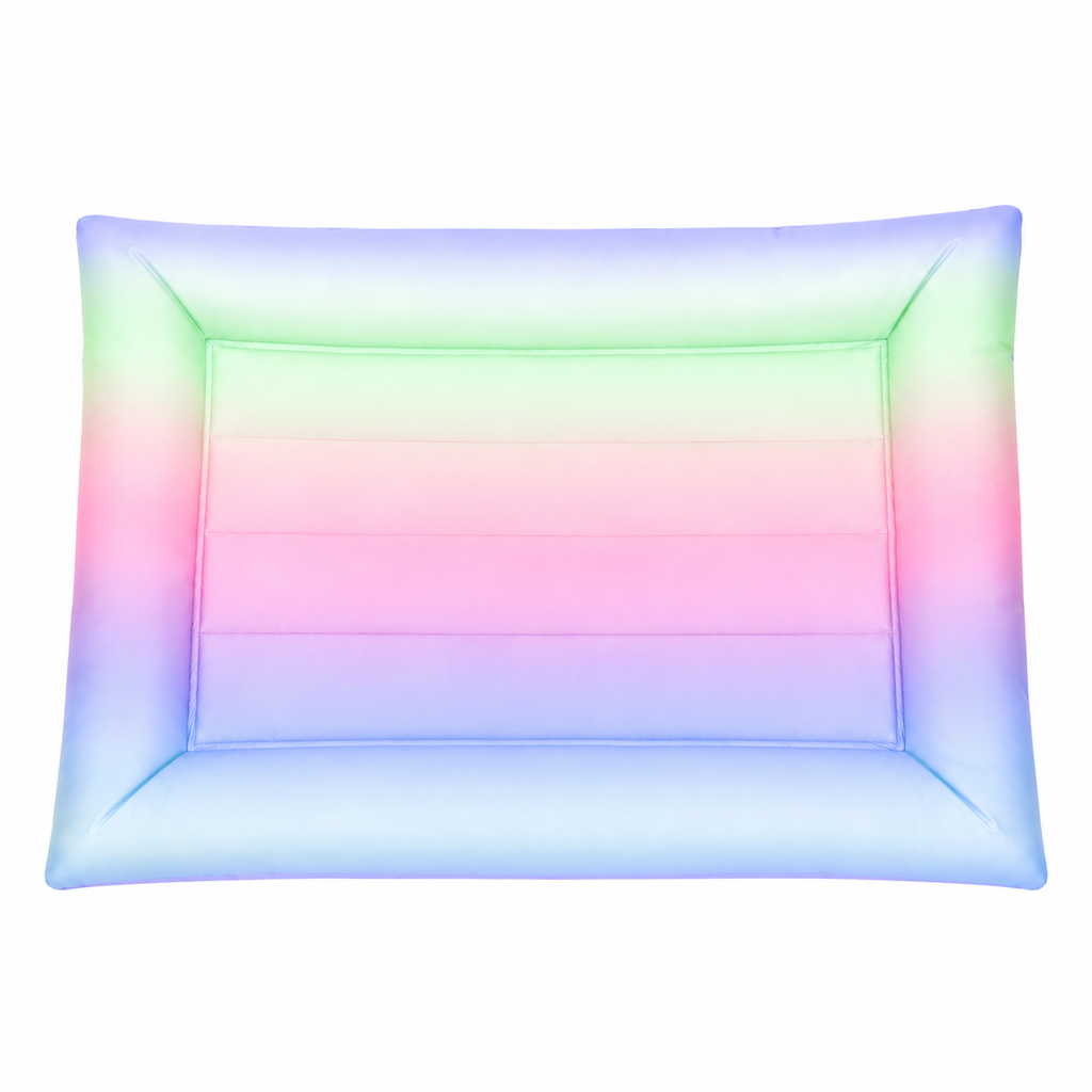 Foldable Rainbow Cooling Gel Mat for Dogs and Cats – detail view 16