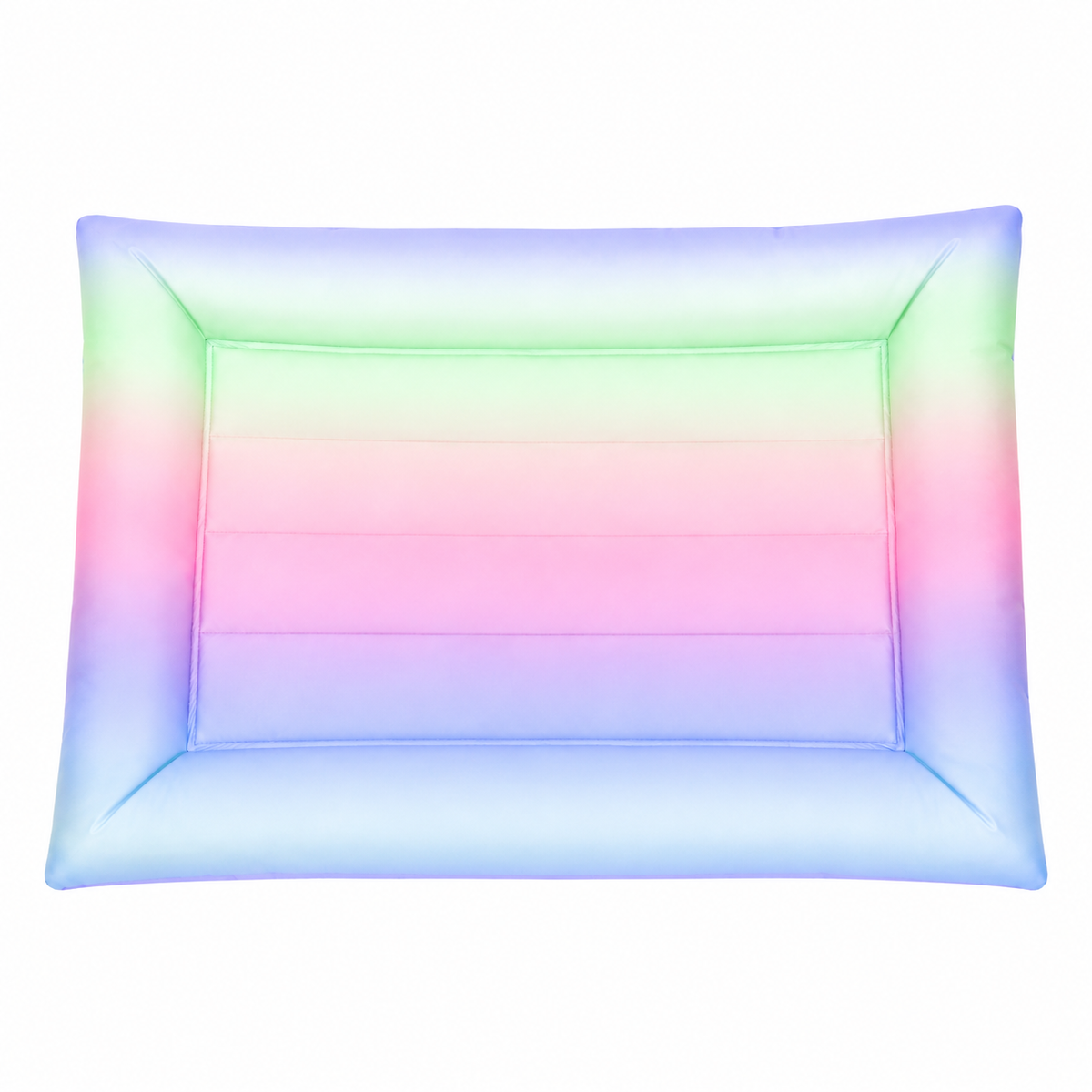 Foldable Rainbow Cooling Gel Mat for Dogs and Cats – detail view 16