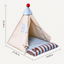 All-Season Pet Tent Bed with Detachable Cushion – detail view 14