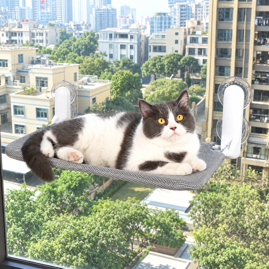 Cat Window Hammock with Suction Cups