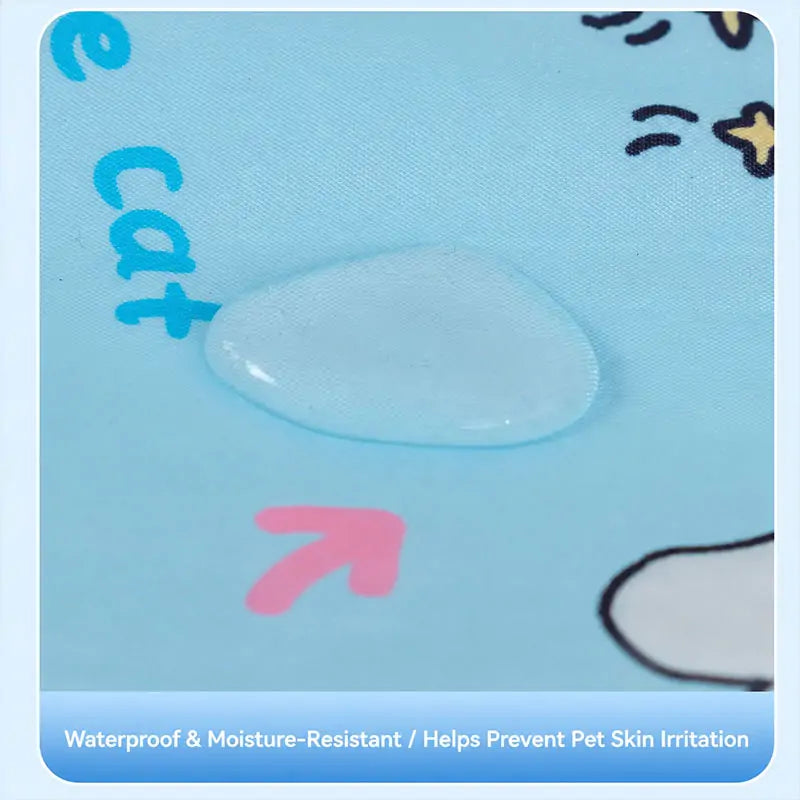 Waterproof and moisture-resistant cooling pet mat