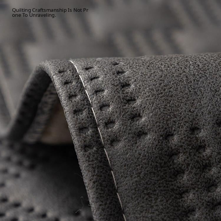 Textured Water-Resistant Sofa Cover — fabric and styling detail