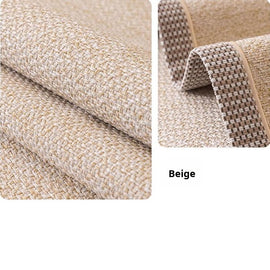 Linen-Look Sofa Cover with Contrast Edging — detail 25 2 product detail