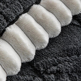 Clover-Pattern Plush Sofa Cover with Scalloped Trim — 详情_13 product detail
