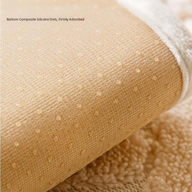 Scalloped Plush Sofa Cover with Geometric Border — 详情_19 product detail