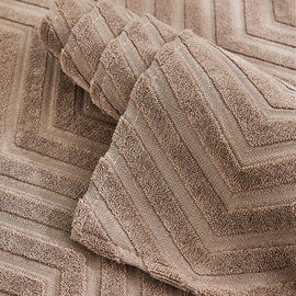 Cozy Herringbone Chenille Non-Slip Couch Cover — fabric, design and styling detail 13