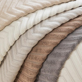 Cozy Herringbone Chenille Non-Slip Couch Cover — fabric, design and styling detail 17