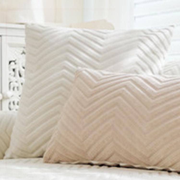  White pillow cover — Cozy Herringbone Chenille Non-Slip Couch Cover