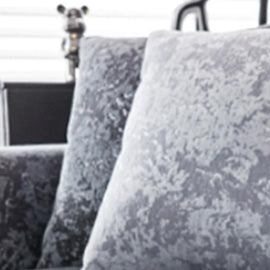 Marbled Dark Gray pillow cover — Speckled & Marbled Chenille Non-Slip Couch Cover