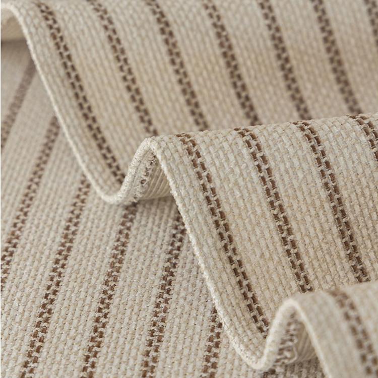 Fine pinstripes and soft chenille texture — gsft-9058