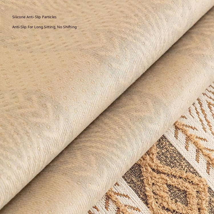 Textured reverse of the chenille couch cover — gsft-9059