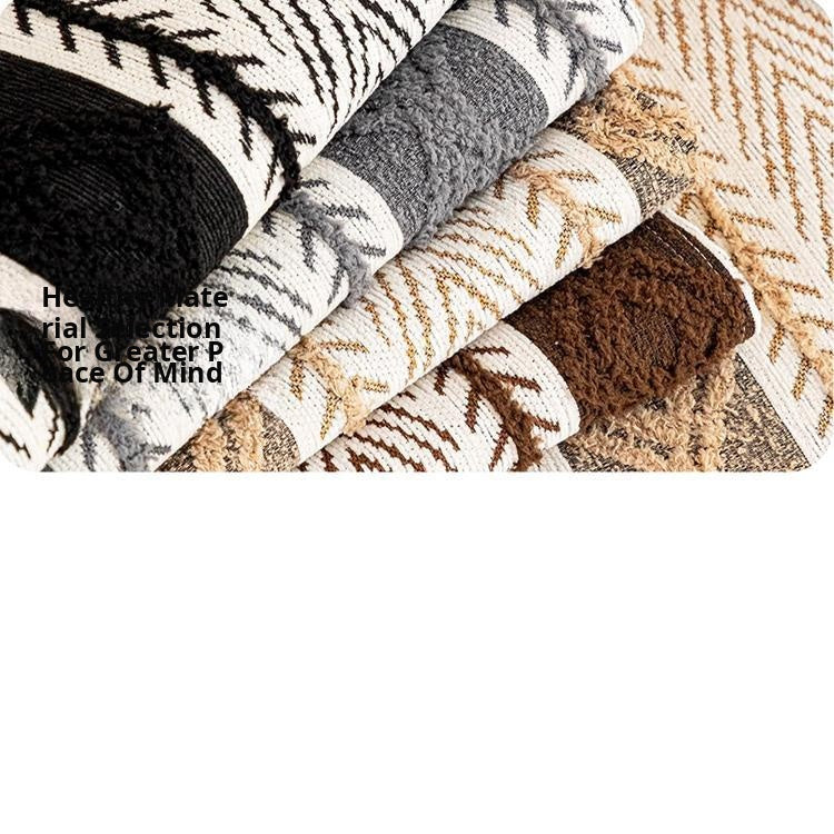 Layered herringbone fabrics and grip backing detail — gsft-9059
