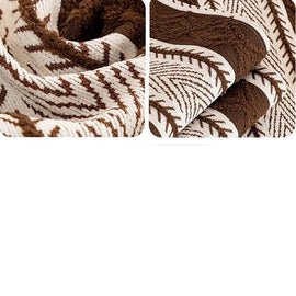 Dark brown and cream herringbone texture — gsft-9059