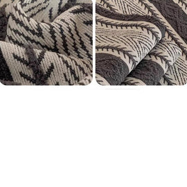 Gray herringbone fabric close-up — gsft-9059