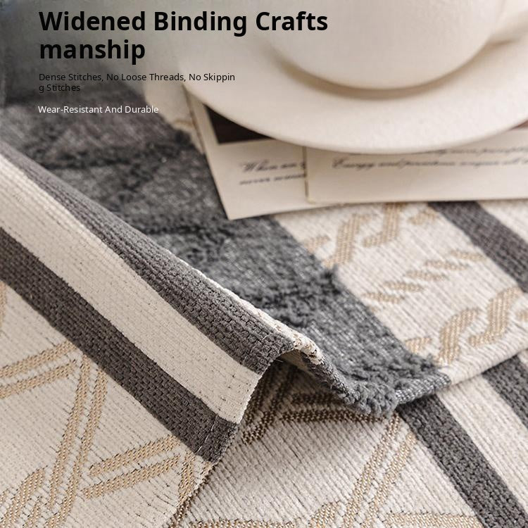 Wide bound edge and woven fabric detail — gsft-9061
