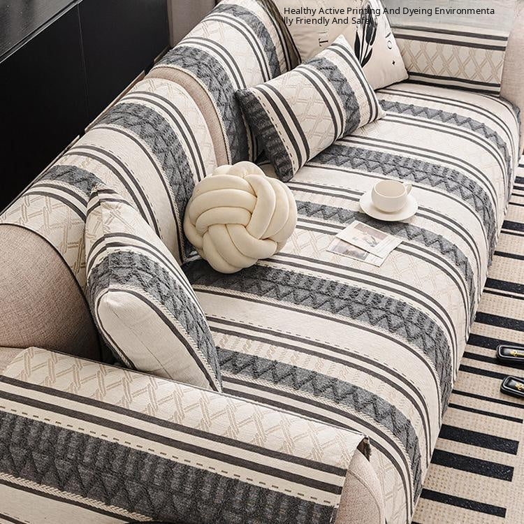 Top view of the geometric stripe seating arrangement — gsft-9061