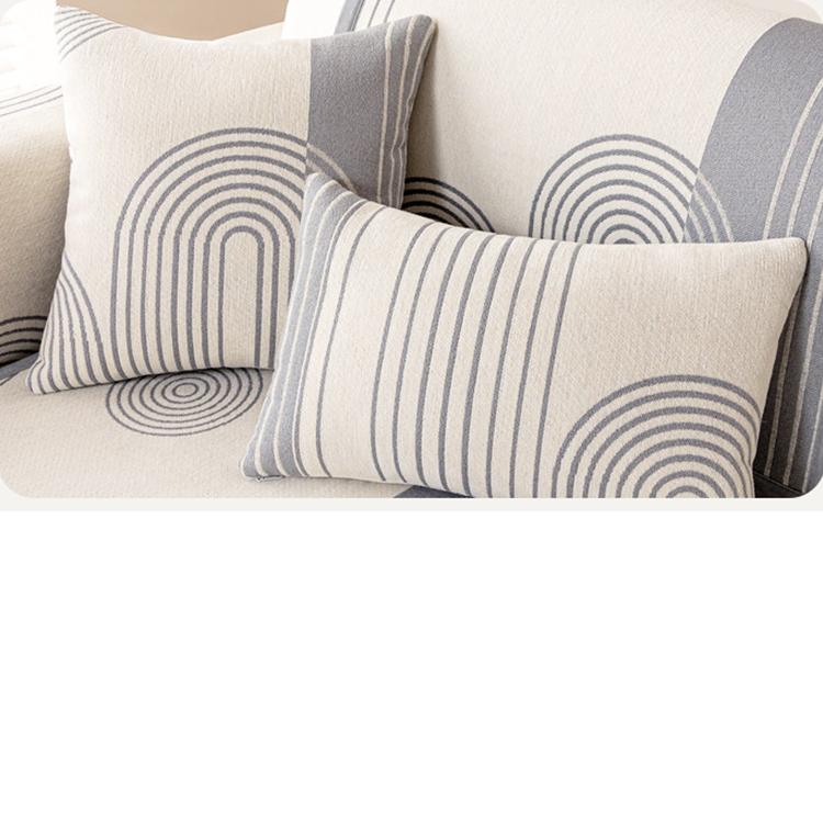 Coordinating arch pattern pillow covers — gsft-9062