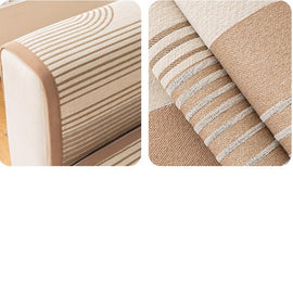 Khaki arch fabric and finished edge — gsft-9062