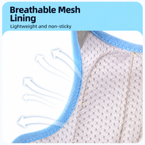 Metal D-ring provides a secure leash attachment point