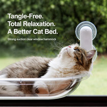 Transparent Foldable Cat Window Bed