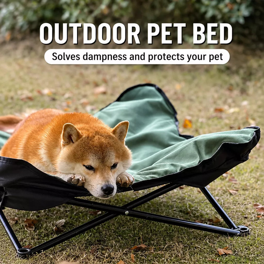 Foldable Outdoor Pet Camping Bed