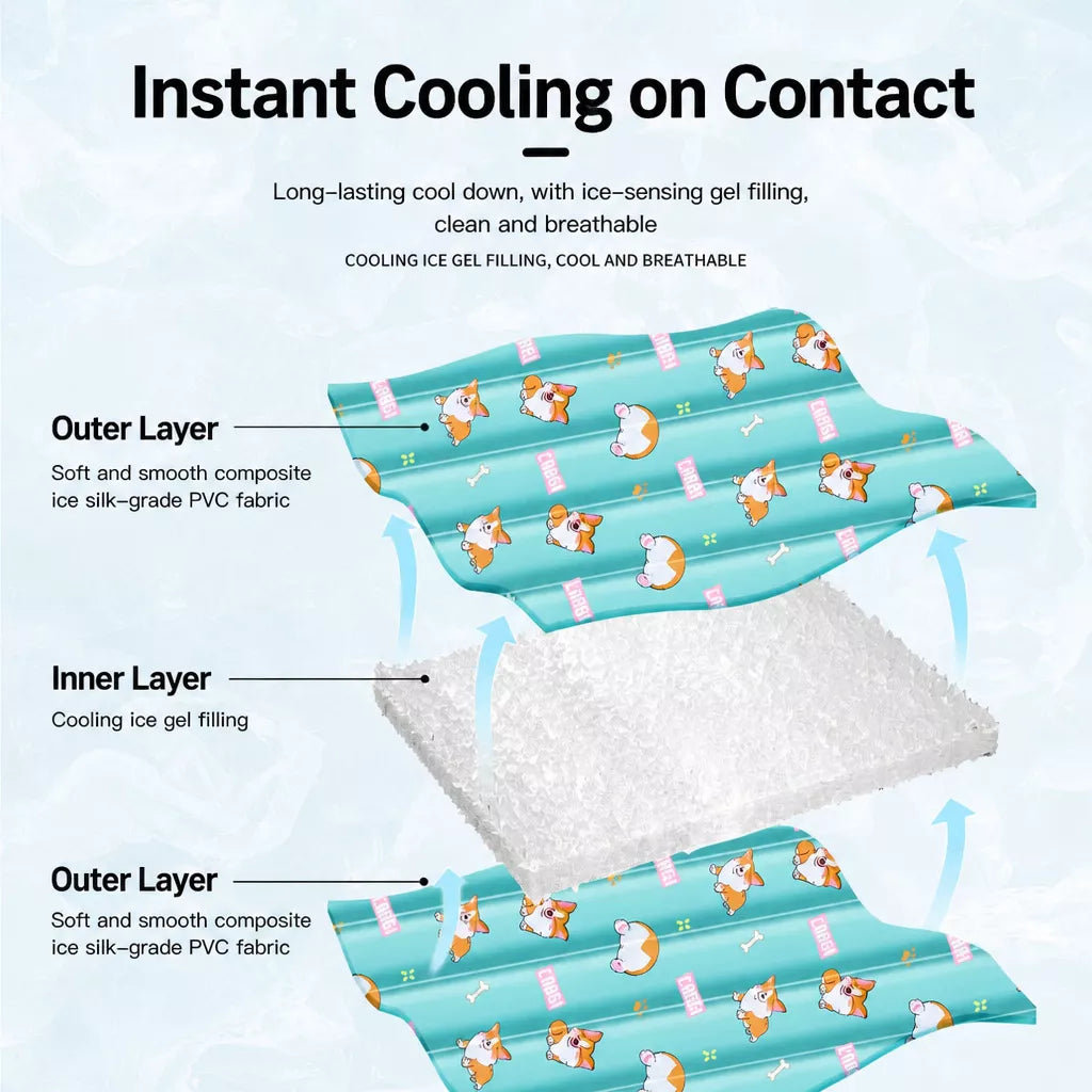 Summer Pet Rest Mat for Dogs and Cats