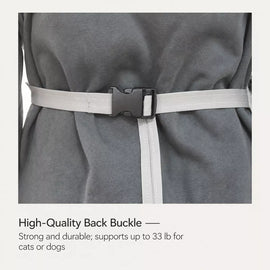 Cat Grooming Restraint Apron for Nail Trimming