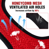 Breathable Demon & Angel Wing Dog Harness with Optional Leash