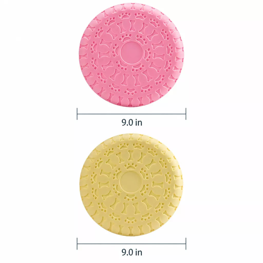 Soft TPR Disc Dog Toy for Outdoor Training