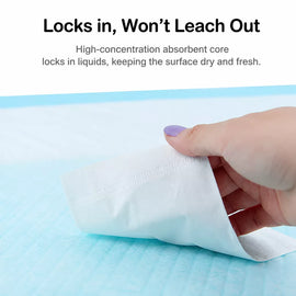 Thick Absorbent Pet Potty Training Pads for Dogs, Cats & Rabbits