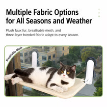Cat Window Hammock with Suction Cups