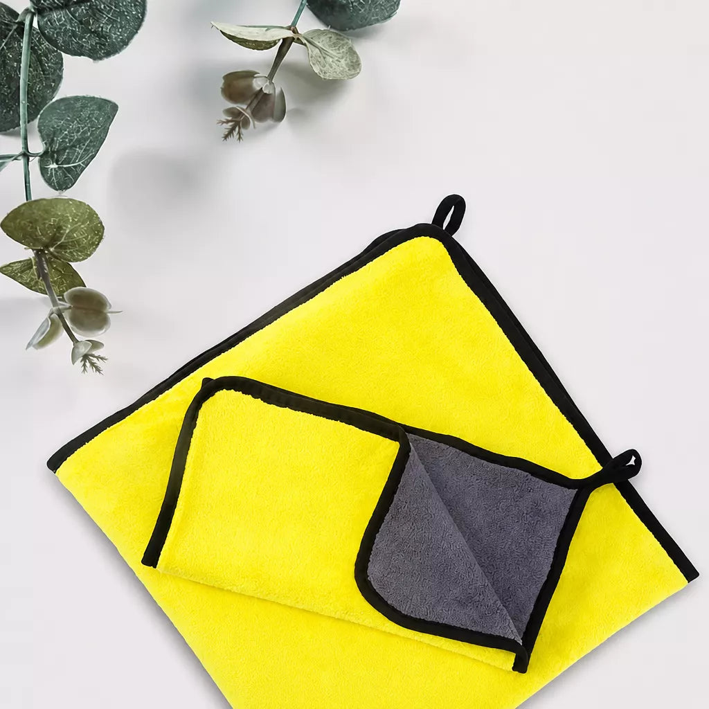 Absorbent Cotton Pet Bath Towel for Dogs and Cats