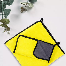 Absorbent Cotton Pet Bath Towel for Dogs and Cats