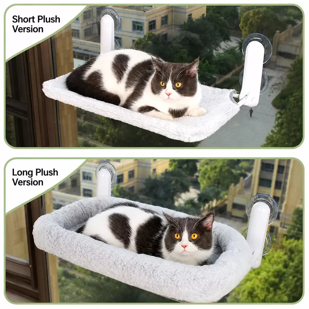 Cat Window Hammock with Suction Cups