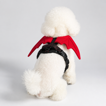 Breathable Demon & Angel Wing Dog Harness with Optional Leash