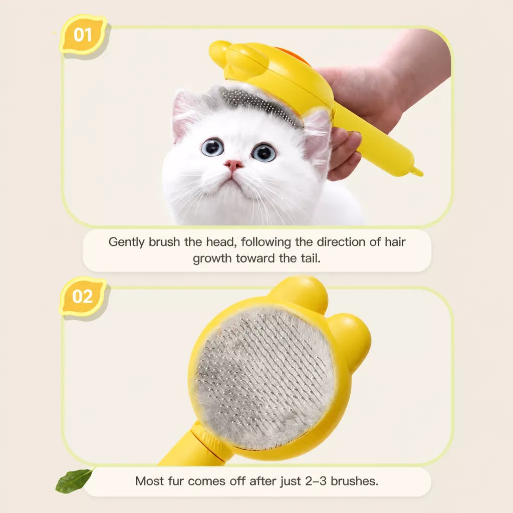 Pet Slicker Brush for Cats and Dogs