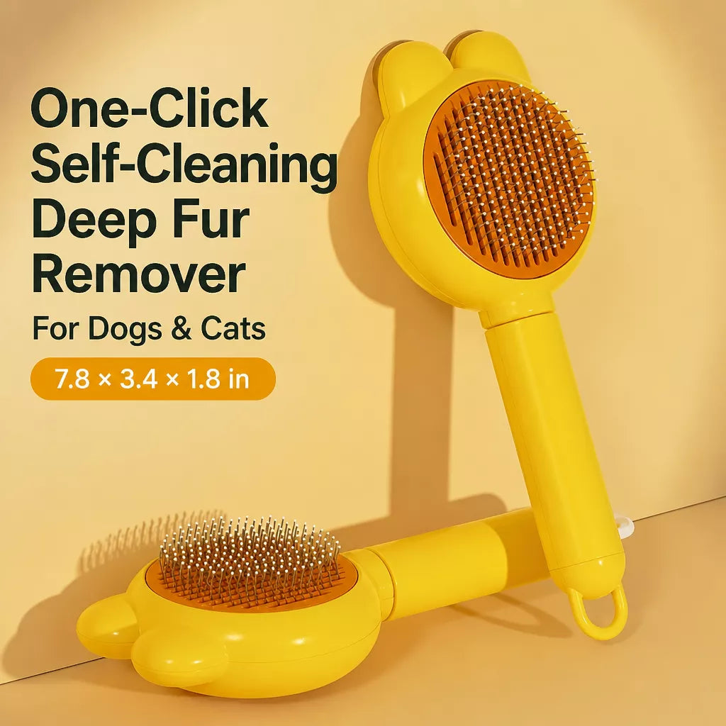 Pet Slicker Brush for Cats and Dogs