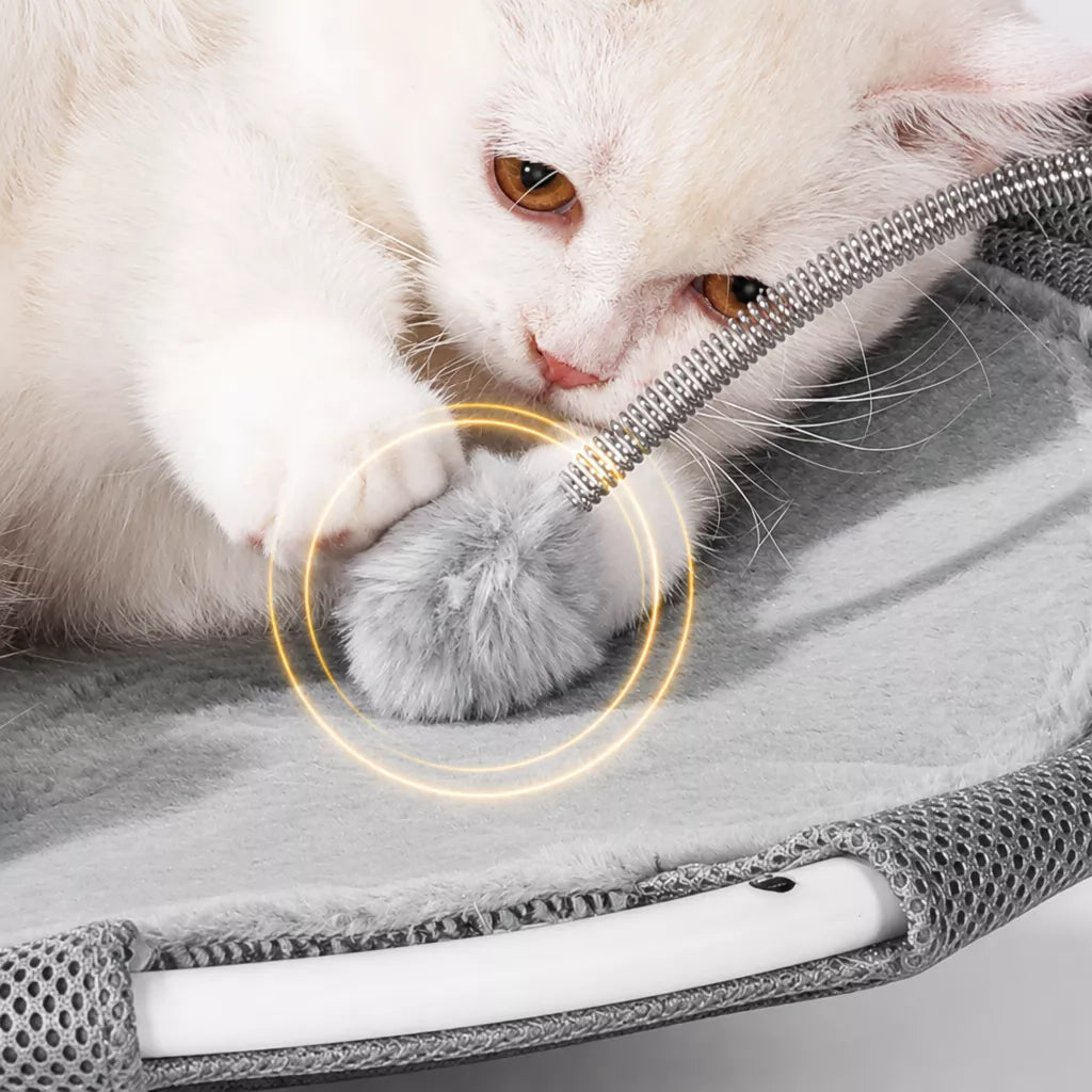 Cat Bed with Climbing Tower and Hammock