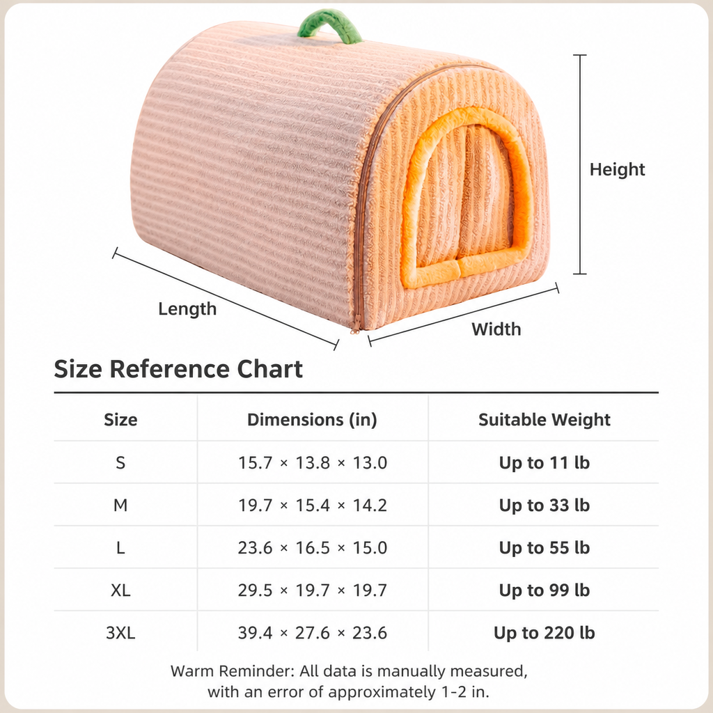 Cozy Enclosed Pet House for Cats & Dogs