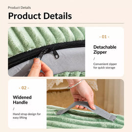 Enclosed Pet Bed for Dogs and Cats
