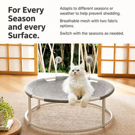 Cat Bed with Climbing Tower and Hammock