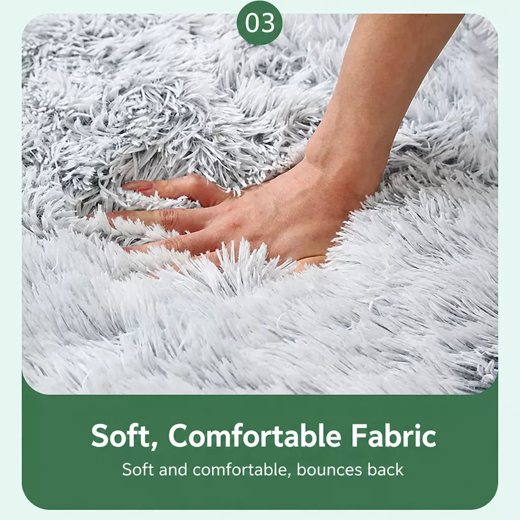 Extra-Large Washable Plush Pet Bed for Dogs and Cats