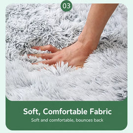 Extra-Large Washable Plush Pet Bed for Dogs and Cats