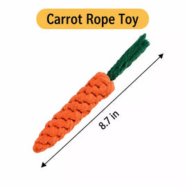 Rope Dog Tug Toy with Treat-Dispensing Ball for Medium and Large Dogs