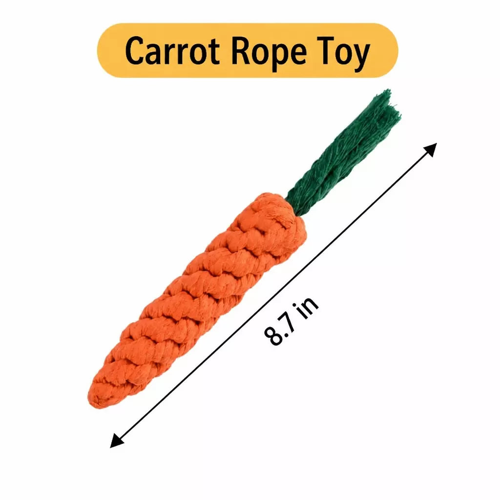 Rope Dog Tug Toy with Treat-Dispensing Ball for Medium and Large Dogs